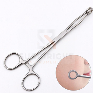 Forceps chirurgicaux en acier inoxydable de haute qualité, fonctionnement manuel, porte-éponge, forceps chirurgicaux, instruments chirurgicaux Surgiright, CE - Product Image 4