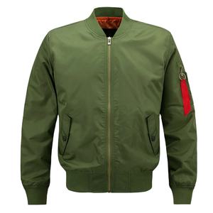 Vestes bomber chaudes coupe-vent pour hommes, vêtements d'hiver à manches longues, couleur unie personnalisée, vente chaude, randonnée en plein air - Product Image 1