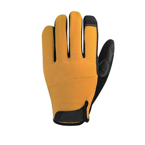 Gants de travail de sécurité personnalisés de la meilleure qualité Gants de mécanicien de protection en plein air résistants aux chocs OEM de gros - Product Image 6