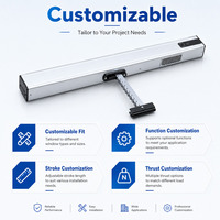 Actuador Eléctrico de Cadena para Ventanas Pivotantes, Sistema de Automatización de Ventanas de Bajo Ruido DC24V, Sensor de Viento Resistente al Fuego