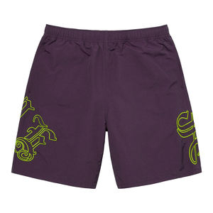 Short de sport en nylon de qualité supérieure pour hommes Short de sport unisexe brillant avec logo et design personnalisés - Product Image 3