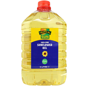 Aceite de Girasol Premium 1L 33,8 Fl.oz 100% Puro Enriquecido Con Vitamina E para Alimentos y Cocinar en Botella de Plástico - Product Image 3