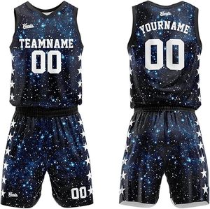 <b>Top</b> Trending Men's Sublimation Basketball Jerseys Summer Breathable Quick Dry Sleeveless 100% Polyester Premium High - Product Image 4