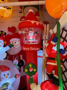 Lámpara de Cristal Luminosa con Forma de Casa de Santa Claus, Árbol y Bola, Adornos Navideños, Bolsa, Garantía Única, Reutilizable para Interiores - Product Image 5