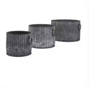 Macetas de flores Superventas Macetas de flores de buena calidad Macetas de hierro Macetas de plantas de flores Suministros de hierro de metal para interiores - Product Image 1