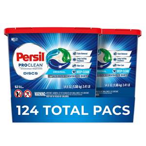 Cápsulas de Limpieza ProClean Fresh, Limpieza Potente, Disuelve Persil Rápidamente, Aroma Fresco Duradero - Product Image 1