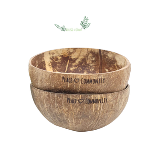High Quality Coconut <b>Bowls</b>/ Coconut <b>Bowl</b> and Spoon Set/Coconut Candle <b>Bowl</b> Cheapest Price by Eco2go Vietnam - Product Image 5