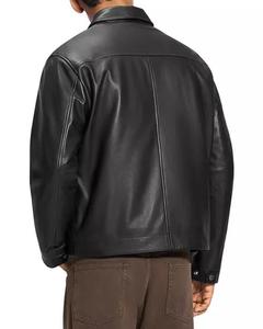Veste en cuir de qualité supérieure Qualité supérieure pour hommes Style avec vestes en cuir veste pour hommes - Product Image 5