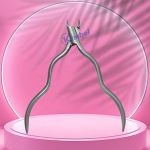 Coupe-ongles à cuticules de qualité fine finition argentée Durable tondeuse à peau morte pour les doigts orteils nouveau Design pince à ongles - Product Image 4