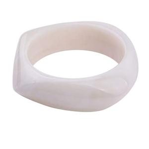 Aspecto de mármol COLORIDO BLING Color verde Resina Irregular Brazalete Pulsera Tortuga Acetato Moteado Ancho Chunky Brazalete - Product Image 5