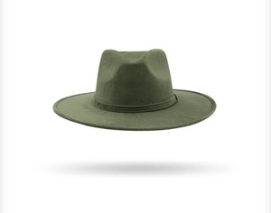 Sombrero Fedora Hecho a Mano de Poliéster/Algodón con Encaje, Ala Ancha, Casual, para las Cuatro Estaciones, Unisex, Disponible en Varios Colores, Origen México - Product Image 2