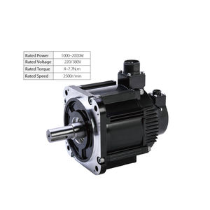 PrimoPal 130mm naaimachine servomotor kit 220V 1500W 3KW 5pk Hltnc 3-fasig waterdichte borstelloze industriële <span class=keywords><strong>AC</strong></span> servomotor - Product Image 1