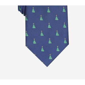 Cravatta Classica Blu Elegante da Uomo, Taglia Standard, per Occasioni Natalizie e Sale da Club - Product Image 3