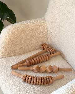 Masajeador Corporal de Madera de Alta Calidad, Hecho a Mano, Acabado Superior, Precio de Fábrica al por Mayor - Product Image 1