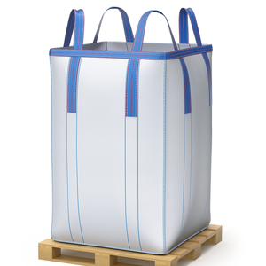 Heavy Duty Top Open Bottom Closed <b>Ton</b>/<b>Jumbo</b> FIBC <b>Bags</b> (Recyclable) for Grain Sand Fertilizer & Bulk Materials - Product Image 4