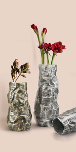 Modern,Home Decors Brass Flower Pot <b>Frame</b> Flower Vase Handmade Brass Color Luxury Floor Metal Vase for Sale - Product Image 2