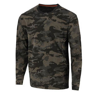 เสื้อสเวตเชิ้ตลายพรางแฟชั่นทรงหลวมขนาดใหญ่พิเศษ คุณภาพสูง ผ้าฝ้ายแท้ สำหรับผู้ชาย แบบนูนลาย - Product Image 3