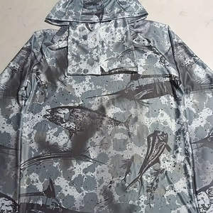Sudadera con capucha de protección solar UPF 50 + para hombre, ligera, para pesca al aire libre, Jersey de manga larga, agujeros para el pulgar, Invierno 100% algodón - Product Image 4