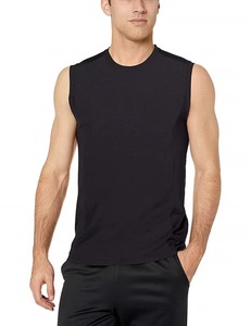 Conception entièrement personnalisable débardeur d'entraînement pour hommes respirant coupe ajustée vêtements de sport pour hommes style décontracté quantité minimale de commande bas - Product Image 2