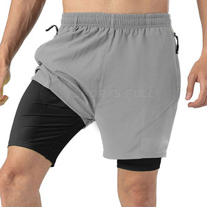 2024 Shorts de sport pour hommes les plus vendus conception personnalisée avec propre Logo 100% coton respirant écologique motif solide expédition DDP - Product Image 5