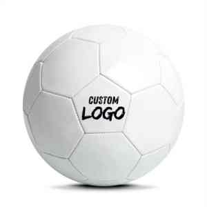Ballon de football unisexe personnalisé 32 panneaux cousu à la main par des fabricants professionnels, logo durable à haute rétention d'air - Product Image 2