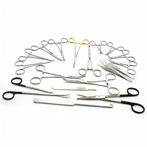 ชุดอุปกรณ์ทำหมันสัตว์เลี้ยงสุนัขและแมว คุณภาพสูง ทำจากสแตนเลส พร้อมกรรไกรซูเปอร์คัท สำหรับการผ่าตัด - Product Image 2