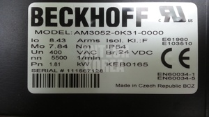 4137) [<b>USED</b>] BECKHOFF AM3052-0K31-0000 AM3052-OK31-0000 - Product Image 5