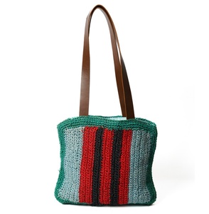 Bolso Tote de Hombro Abierto, Estilo Bohemio Vintage, Tejido a Crochet, Ecológico, Ligero, para Mujer, Viajes, Uso Diario, Todas las Temporadas - Product Image 1