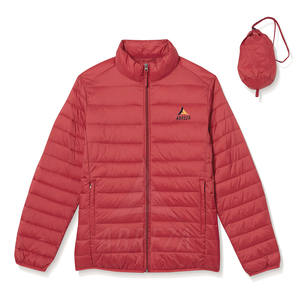 2025 nouvelle mode hommes hiver doudoune couleur unie décontracté haute rue coupe-vent col montant écologique Polyester/coton - Product Image 6