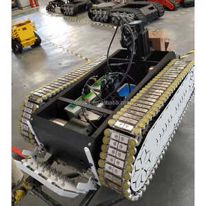 Châssis de robot d'escalade mural magnétique WD à bas prix, état neuf, utilisation pour l'inspection de la construction, moteur 2x200W, engrenage PLC - Product Image 5