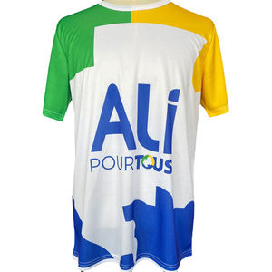 เสื้อยืดโฆษณาแบบธรรมดาโลโก้ออกแบบได้ตามต้องการ - Product Image 5