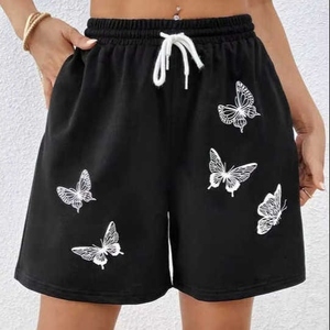 Pantalones cortos de color sólido de sublimación de alta calidad para mujer, venta al por mayor, fábrica personalizable, tela suave y cómoda a granel con estilo - Product Image 1