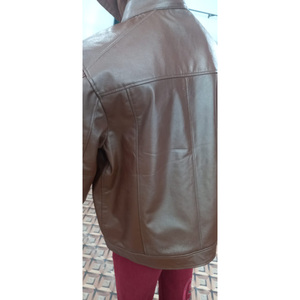 New Look temporada de invierno 2025 chaqueta de motocicleta de piel de oveja auténtica de Color personalizado para hombre de alta calidad diseño personalizado transpirable - Product Image 4