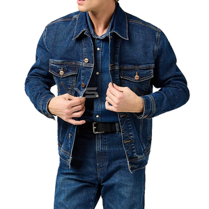 Nueva chaqueta vaquera para hombre, prendas de vestir exteriores elegantes para hombre con opción de logotipo multicolor y personalizado - Product Image 2