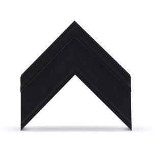 กรอบทีวีจอแบนสีดำโบราณขนาด 43 นิ้ว ใช้ได้กับอุปกรณ์เสริมวิทยุและโทรทัศน์ - Product Image 2