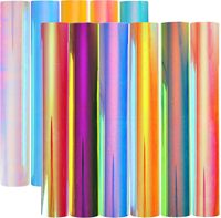 Vinilo Autoadhesivo de PVC para Impresión de Formato Grande con Látex UV, Eco Solvente, Transferencia Térmica, Película Imprimible, Rollo de Vinilo Holográfico para Decoración