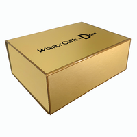 Caja de Papel Magnética Dorada Plegable de Lujo Personalizada para Vestidos de Novia, con Grabado, Laminación Brillante/Mate, Recubrimiento UV, Reciclable, Impresión a 4 Colores