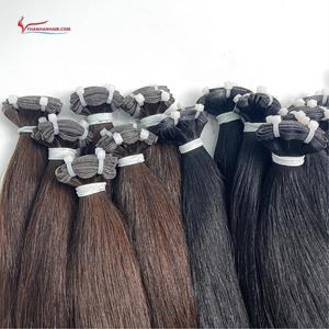 วิกต่อผมแบบทอจากธรรมชาติสำหรับอัจฉริยะผมมนุษย์แบบนุ่ม100% เวียดนาม - Product Image 3