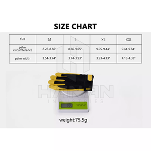 Guantes mecánicos de grado laboral-Guantes de trabajo personalizables de grado profesional para trabajos pesados, guantes mecánicos de seguridad - Product Image 5