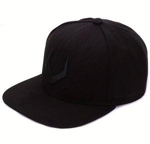 Casquette de baseball Snapback classique pour hommes de qualité supérieure Logo personnalisable tissu sergé avec impression bouffante broderie à la main Style Hip Hop - Product Image 2