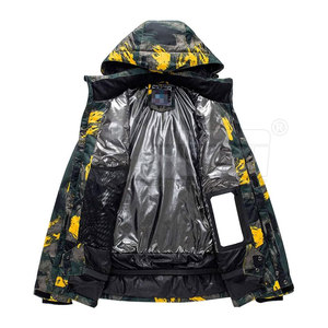 Trajes de esquí de tamaño adulto de calidad superior Ropa de invierno Trajes de esquí deportivos Venta caliente Trajes de esquí de talla grande a prueba de viento - Product Image 3