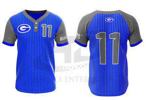 Uniforme de béisbol de diseño personalizado conjunto de tackle uniforme de béisbol de sarga uniforme de Béisbol Juvenil - Product Image 3