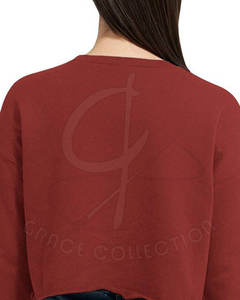 เสื้อสเวตเตอร์แบบสวมหัวสำหรับผู้หญิงคอลูกเรือคอลเลกชั่นสำหรับฤดูหนาวผลิตโลโก้หน้าสำหรับอุตสาหกรรม - Product Image 3