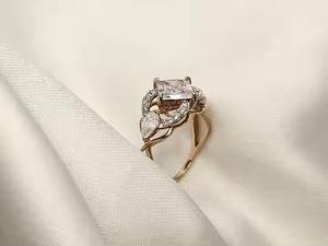 Moissanite anillo de diamantes Hip Hop 925 plata esterlina estilo de moda joyería de mujer anillos de boda de compromiso - Product Image 2