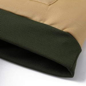 Nouveau Style Premium qualité hiver épais tricoté pull hommes à capuche tenue décontracté 100% coton fait hommes sweats à capuche à vendre - Product Image 6