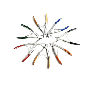 Pinces orthodontiques manuelles de haute qualité en acier inoxydable pour la pliage de fils, certifiées CE, destinées aux professionnels dentaires - Product Image 2