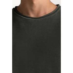Suéter de Cuello Redondo 100% Algodón para Hombre con Patrón y Estampado, Transpirable, Tejido de Invierno, con Capucha, Suministro ODM - Product Image 1