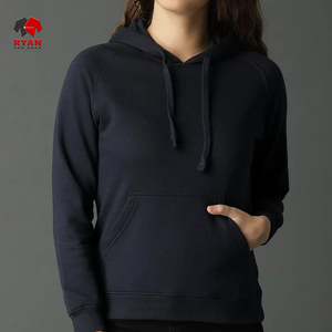 Sudadera con capucha con parches bordados de gran tamaño con logotipo personalizado de secado rápido para mujer, ropa de calle de alta calidad al por mayor, sudaderas con capucha para mujer - Product Image 6