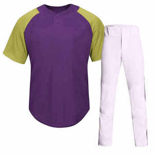 Vente en gros d'uniformes de baseball 100% polyester fabriqués au Pakistan de haute qualité Concevez vos propres uniformes de baseball et softball - Product Image 6