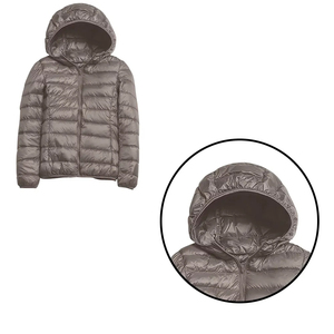 Tendance Veste Puffer Femme Vente en gros Utilisation extérieure Coton Rempli Camouflage Respirant Hiver - Product Image 6